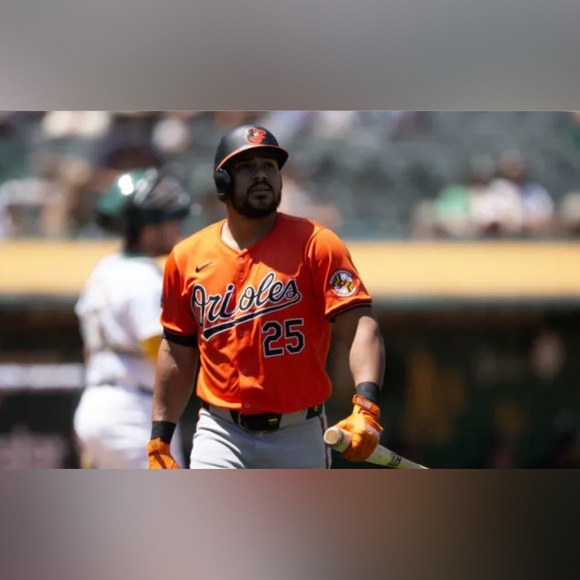 Nike Authentic Baltimore Orioles MLB Baseball Orange Jersey Men’s Sz: XL - Picture 3 of 7